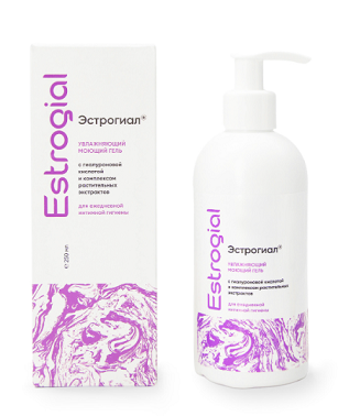 Эстрогиал, гель для ежедневной интимной гигиены увлажняющий моющий, 250мл