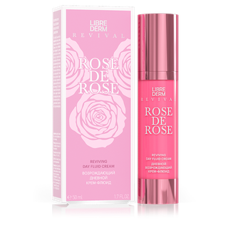 Купить librederm rose de rose (либридерм) крем-флюид дневной возрождающий, 50мл в Богородске