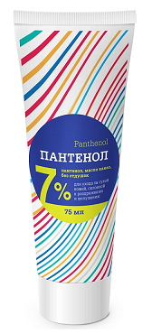 Пантенол 7% крем универсальный, 75мл