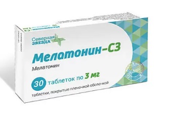 Купить мелатонин-сз, таблетки, покрытые пленочной оболочкой 3мг, 30 шт в Богородске