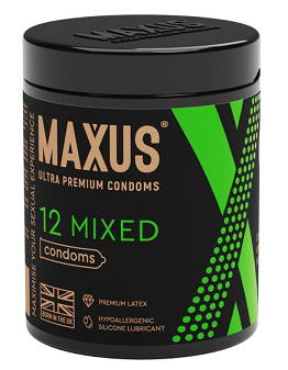 Maxus (Максус) презервативы Миксед 12шт