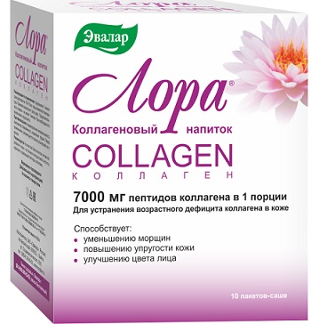 Лора, напиток коллагенновый, саше 10 шт БАД