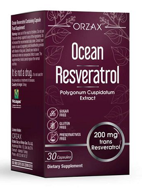 Orzax Ocean (Орзакс) Ресвератрол, капсулы массой 450мг 30шт БАД