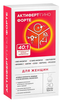 Актиферт-гино Форте, таблетки шипучие 4г 30шт БАД