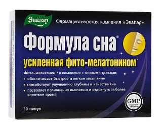 Купить формула сна, усиленная фито-мелатонином, капсулы 30 шт бад в Богородске