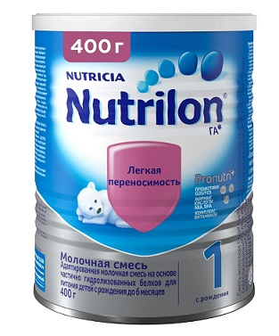 Купить нутрилон 1 (nutrilon 1) гипоаллергенный молочная смесь с рождения, 400г в Богородске