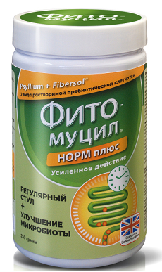 Фитомуцил Норм Плюс, порошок банка 250г БАД
