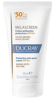 Дюкре Меласкрин (Ducray Melascreen), крем защитный против пигментации, 50 мл SPF50+