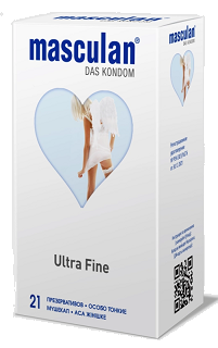 Masculan (Маскулан) Презервативы особо тонкие Ultra Fine 21шт