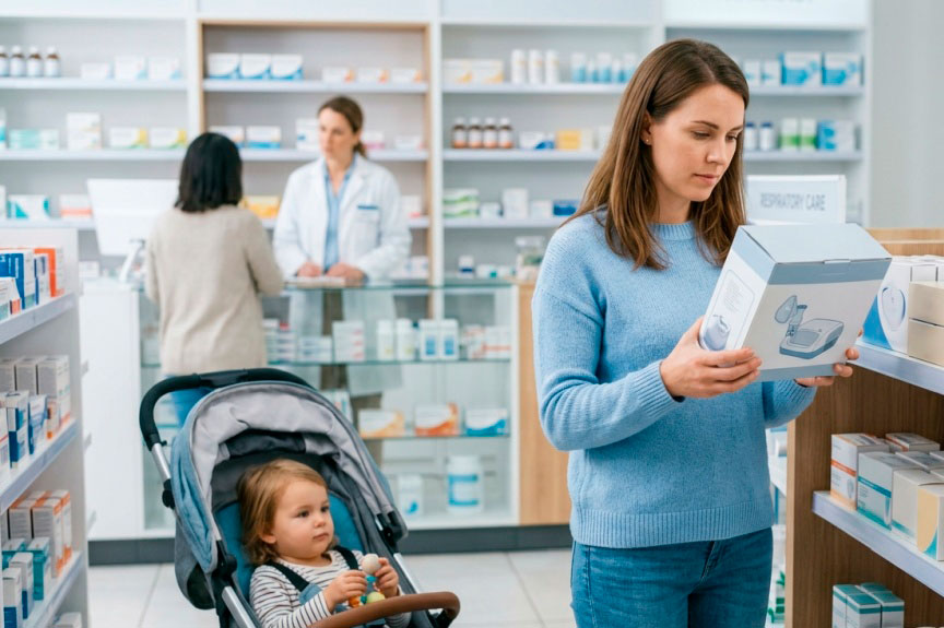 Выбор небулайзера в аптеке