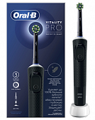 Купить oral-b (орал-би) электрическая зубная щетка vitality pro d103.413.3 тип 3708 с зарядным устройством, тип 3757, черный в Богородске