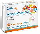 Купить мемантин-сз, таблетки, покрытые пленочной оболочкой 10мг, 30 шт в Богородске