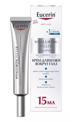 Купить eucerin hyaluron-filler (эуцерин) крем для кожи вокруг глаз 15 мл в Богородске