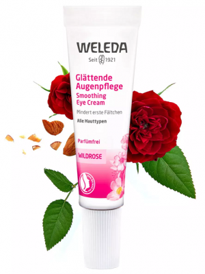 Купить weleda (веледа) крем-уход для области вокруг глаз разглаживающий дикая роза, 10мл в Богородске