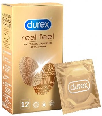 Купить дюрекс презервативы real feel №12 (ссл интернейшнл плс, таиланд) в Богородске