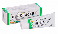 Купить диоксисепт, мазь для местного и наружного применения 5%, 50г в Богородске