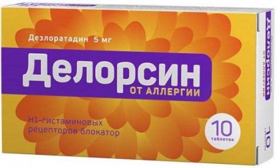 Купить делорсин, тбл 5мг №10 (санека фармасьютикал, словакия) от аллергии в Богородске
