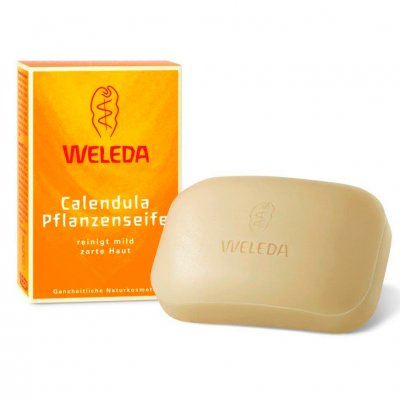 Купить weleda (веледа) мыло детский с календулой 100 мл в Богородске