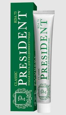 Купить президент (president) зубная паста классик, 100мл в Богородске