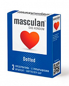 Купить masculan (маскулан) dotted презервативы с пупырышками 3шт в Богородске