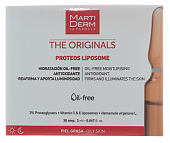 Купить martiderm (мартидерм) originals сыворотка для лица proteos liposome ампулы 2мл, 30 шт в Богородске