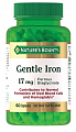 Купить nature's bounty (нэйчес баунти) легкодоступное железо 17мг, капсулы 60 шт бад в Богородске