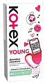 Kotex (Котекс) прокладки ежедневные young для девочек экстратонкие 16 шт