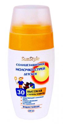 Купить сан стайл, молочко-спрей солнцезащитное детское spf30, 100мл в Богородске