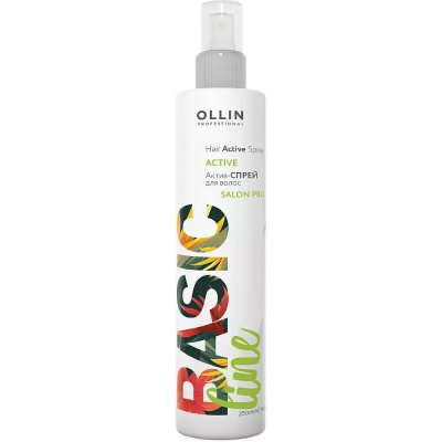 Купить ollin prof basic line (оллин) актив-спрей для волос, 250мл в Богородске
