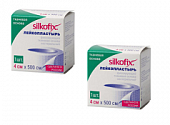 Купить silkofix (силкофикс) пластырь фиксирующий тканевая основа 4см х 500см белый, 1 шт в Богородске
