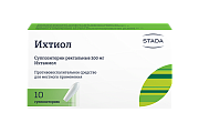 Купить ихтиол, суппозитории ректальные 200мг, 10 шт в Богородске
