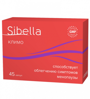 Купить sibella (сибелла) климо, капсулы 200мг, 45 шт бад в Богородске