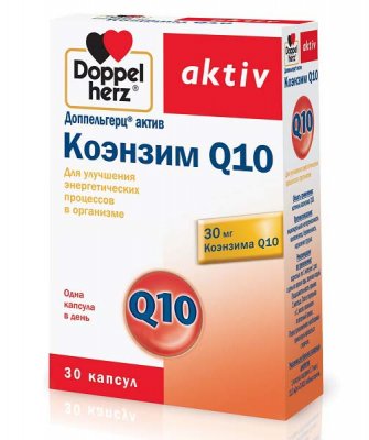 Купить doppelherz (доппельгерц) актив коэнзим q10, капсулы, 30 шт бад в Богородске