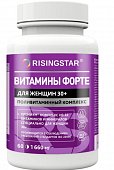 Купить risingstar (рисингстар) витамины форте поливитаминный комплекс для женщин 30+, таблетки, покрытые пленочной оболочкой массой 1,660г 60 шт. бад в Богородске