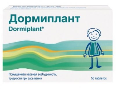 Купить дормиплант, таблетки покрытые пленочной оболочкой, 50шт в Богородске
