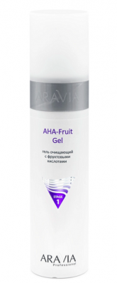 Купить aravia (аравиа) гель для лица очищающий с фруктовыми кислотами ана fruit gel, 250мл в Богородске