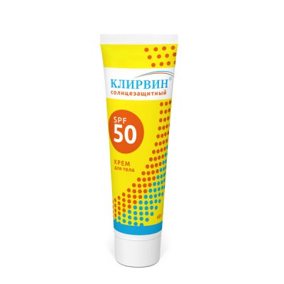 Купить клирвин крем для тела солнцезащитный, 60мл spf 50 в Богородске