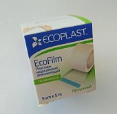 Купить ecoplast ecofilm медицинский фиксирующий полимерный 5см х 5м в Богородске