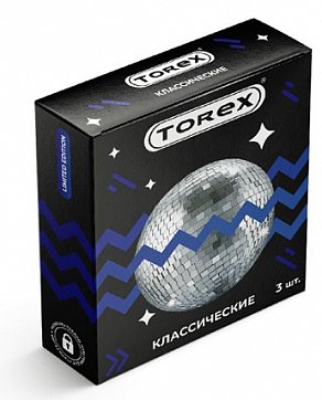 Торекс (Torex) презервативы классические Limited Edition, 3 шт