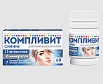 Купить компливит сияние, таблетки покрытые оболочкой, 60 шт бад в Богородске