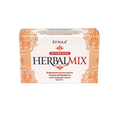 Купить aasha (ааша) herbalmix мыло твердое аюрведическое сандал и трифала, 75г в Богородске