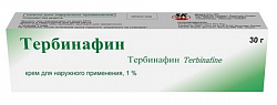 Купить тербинафин, крем для наружного применения 1%, 30 г в Богородске