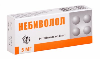 Купить небиволол, тбл 5мг №14 (берёзовский фармацевтический завод зао, россия) в Богородске