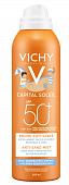 Купить vichy capital soleil (виши) спрей-вуаль детский анти-песок для лица и тела 200мл spf50 в Богородске