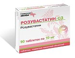 Купить розувастатин-сз, таблетки, покрытые пленочной оболочкой 10мг, 90 шт в Богородске