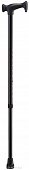 Купить b.well (би велл) трость wr-416 с ручкой комфорт, цвет черный (высота 71-94см, до 100кг) в Богородске