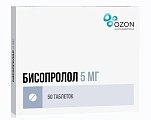 Купить бисопролол, таблетки, покрытые пленочной оболочкой 5мг, 50 шт в Богородске