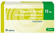 Купить элицея ку-таб, таблетки, диспергируемые 10мг, 84 шт в Богородске