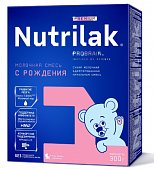 Купить нутрилак (nutrilak) премиум 1 молочная смесь 0-6 месяцев, 300г в Богородске