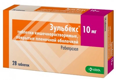 Купить зульбекс, таблетки кишечнорастворимые, покрытые пленочной оболочкой 10мг, 28 шт в Богородске